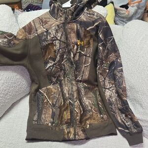 Camo Full-Zip Hoodie